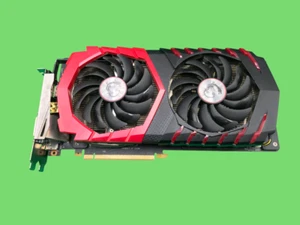 MSI NVIDIA GeForce GTX 1060 GAMING X 6G Graphics Card GDDR5 6GB, Used - Afbeelding 1 van 6