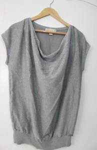 Michael by Michael Kors Grey Sprakly Top Size Large (18)  - Picture 1 of 9