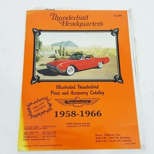 1958-1966 Ford Thunderbird Headquarters HQ Price Accessories Repair Mechanic - Picture 1 of 8