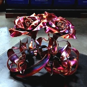 Unity Copper Roses #1849N 7th Anniversary Valentines Mothers Day Christmas Gift - Picture 1 of 18
