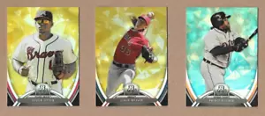 2013 Bowman Platinum parallel variation Gold & Sapphire - Picture 1 of 4