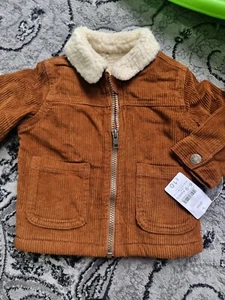 Baby Boys Fleece Coat - Picture 1 of 2