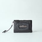 Clutch Bag Woman GAELLE Paris GBADP4670 Black Purse Mano Quilted Faux Leather