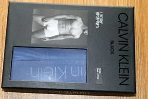 Baúl para hombre Calvin Klein CK NEGRO redefinido azul de lujo talla XL - Imagen 1 de 8