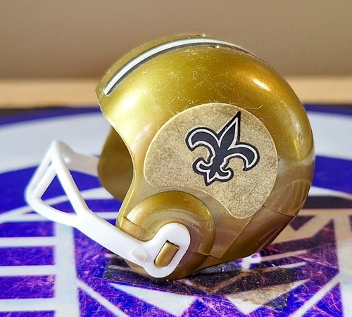 NFL MINI HELMET NEW ORLEANS SAINTS GUMBALL 1980'S FOOTBALL HELMET | eBay