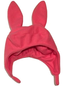 Bob's Burgers Girls Small Youth Louise Belcher Pink Bunny Hat Halloween Costume - Picture 1 of 4