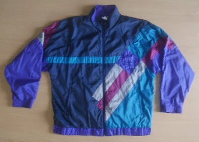 Cool Vintage Adidas Training Jacket 80ger Old School Size 6! Some Damaged - Image 1 of 4