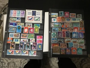 Vereinte Nationen NY 1970 Jahr Block mit einer Auswahl postfrischer UN Briefmarken - Bild 1 von 7
