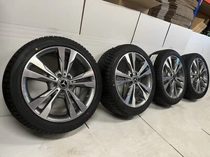 Ruedas de invierno originales Mercedes W205 S205 A205 C205 18"" TPM NUEVAS A2054012802 DOT24 - Imagen 1 de 12