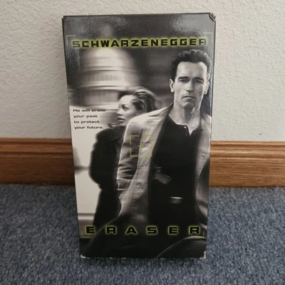 Eraser Movie 1996 Arnold Schwarzenegger VHS - Image 1 of 2