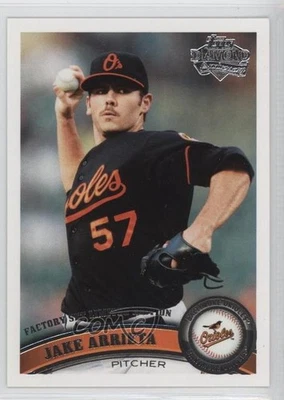 2011 Topps Factory Set Diamond Anniversary Jake Arrieta #393 - Image 1 of 2