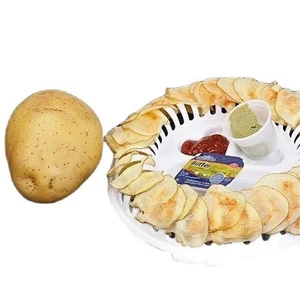 White DIY Apple Fruit Crisp Chip Maker Kitchen Bakeware Tools - Bild 1 von 12