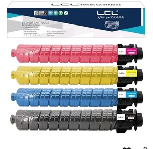 LCL Compatible Toner Cartridge Replacement for Ricoh 841849 841852 841851 841850 - Picture 1 of 8