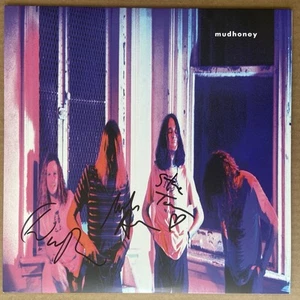 Signed Mudhoney Self Titled Vinyl Record Album Mark Arm Grunge Autographed - Picture 1 of 6