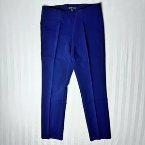 Pantalones de vestir Adrianna Papell para mujer talla 6 azul pierna cónica pantalones - Imagen 1 de 11