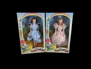 Barbie The Wizard of Oz Glinda Good Witch Dorothy Pink Label R4523 R4524 NIB - Picture 1 of 9