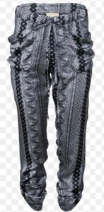 Saint Mojavi 100% Silk Cairo Tacer Pants Size Small - Picture 1 of 11