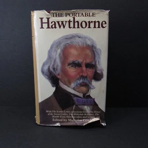 Vintage 1969 Das tragbare Hawthorne Hardcover Buch Nathanial Hawthorne/Malcolm - Bild 1 von 22