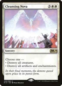 CLEANSING NOVA 009 M19 Core Set 2019 MTG Magic the Gathering - Picture 1 of 1