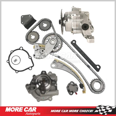Timing Chain Kit Oil Water Pump fit for 96-09 Suzuki Aerio SX4 Chevrolet Tracker - Image 1 of 4