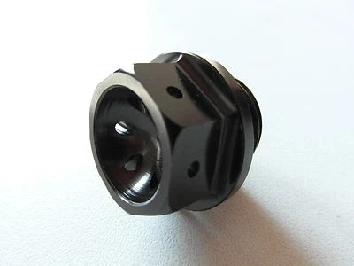 Tornillo de llenado de aceite Ducati Monster 796 797 01A negro Foto 1 de 2