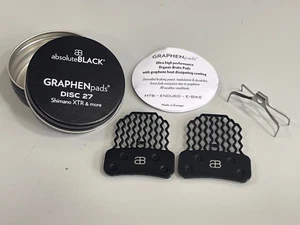 AbsoluteBlack GRAPHENpads Disc Brake Pad Disc 27 (For Shimano XTR/XT) - Picture 1 of 4