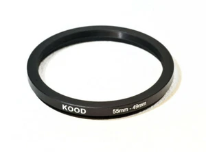 Stepping Ring 55-49mm 55mm to 49mm Step Down Ring Stepping Rings 55mm-49mm - Picture 1 of 1