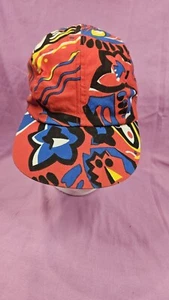 Vintage Wendy's Mitarbeiter Hap/Cap, verstellbar SnapBack Arbeiter mehrfarbig KOSTENLOSER VERSAND  - Bild 1 von 11