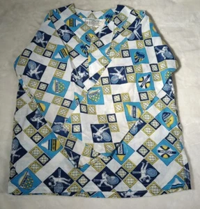 Kmart Flame Resistant Shirt Size 7 L Youth Wilson Dunlop Chemold Kids Vintage - Picture 1 of 5