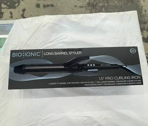 Bio Ionic Long Barrel Styler 1.5" Pro Curling Iron - Picture 1 of 7