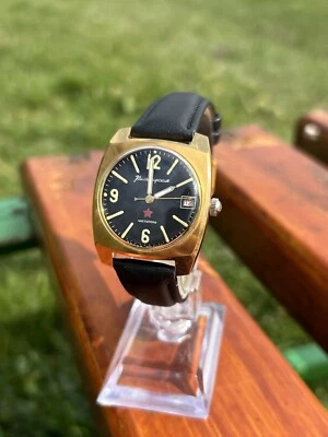 Relógio de pulso soviético vintage Vostok Komandirskie feito na URSS militar década de 1980 - Imagem 1 de 4
