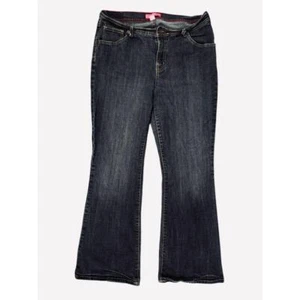 Glo Jeans Dark Wash Stretch 5Pocket Damen Bootcut Größe 16 Vintage - Bild 1 von 8