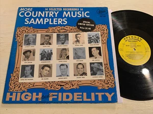 More Country Music Samplers V/A LP Starday DG Mono EX!!!! - Picture 1 of 4