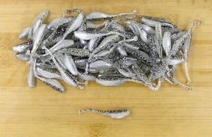(100) Crappie 2 1/4" Baby Shad Swim'r Crystal Bulk Lot Brand New - Picture 1 of 2