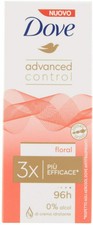 Dove Advanced Control Floral Deodorante Roll-on 3volte + Efficace Zero Alcol 50m