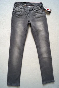 Here & There C&A Damen Jeans Gr.158 Regular Straight grau NEU - Bild 1 von 4