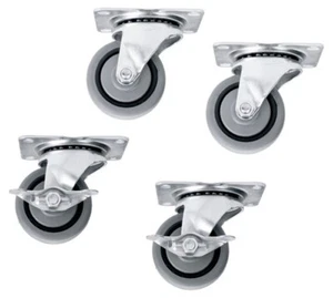 Middle Atlantic 5WLR 4pc Caster set for Slim 5 series MAPI - Afbeelding 1 van 2
