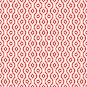 Lazy Day Diamond Red von Lori Whitlock für Riley Blake, 1/2 Yard Baumwollstoff - Bild 1 von 2