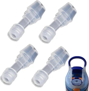 Confezione 4 Valvola Morso Borraccia Ricambio Compatibile Per Bottiglie Acqua Contigo - Foto 1 di 12