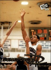 1999 Press Pass Gold Zone #18 Devean George