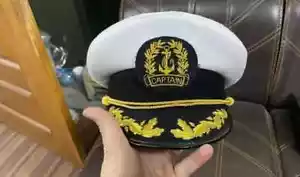 Captain Sailor Classic Ship Yacht Commander Navy Skipper Yachting Hat - Picture 1 of 3