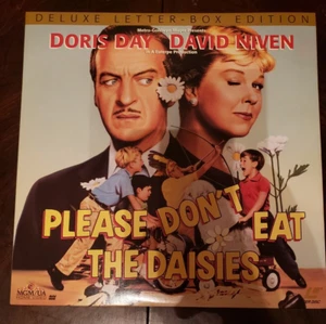 Please Dont Eat the Daisies (Laserdisc) Doris Day FLFL Estate Excellent Cond E5 - Picture 1 of 10