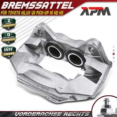 Pinza De Freno Delantera Derecha 43mm Para Toyota Hilux VII Pick-up N1 N2 N3 - Imagen 1 de 4