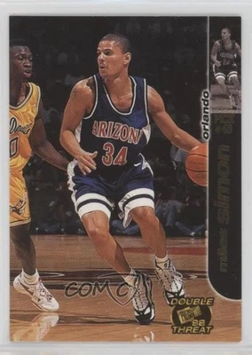 1998 Press Pass Double Threat Silver Miles Simon #26 Rookie RC - Image 1 of 2