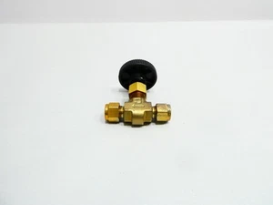 Parker 6Z-V6LN-B Manual Brass Needle Valve 3/8in Tube - Picture 1 of 5