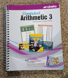Abeka Arithmetic 3 Lesson Plans - Picture 1 of 1