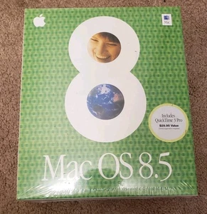 VINTAGE SOFTWARE 1998 - APPLE MAC OS 8.5 - BOXED - NEW SEALED NOS - Bild 1 von 6