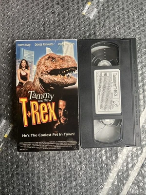Tammy And The T-Rex VHS 1994 Body Swap Comedy Parody Teen Sci-fi - Image 1 of 4
