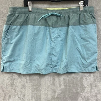 Columbia Skirt Women’s XL Tennis Golf Blue Nylon Performance Elastic Waist - Image 1 of 4