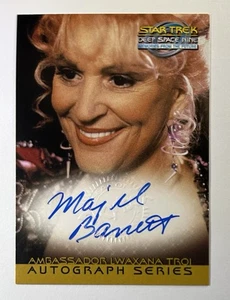 Majel Barrett Star Trek Deep Space Nine Memories From Future Autograph Card A15 - Picture 1 of 2